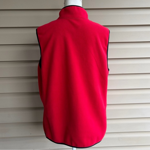 •Kim Rogers• Reversible Full Zip Fleece Vest - Size XL - Picture 7 of 9